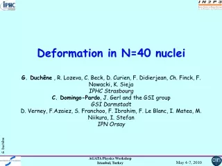 Deformation in Fe and Cr nuclei