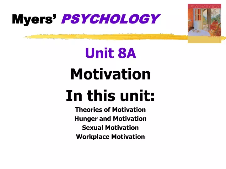 myers psychology