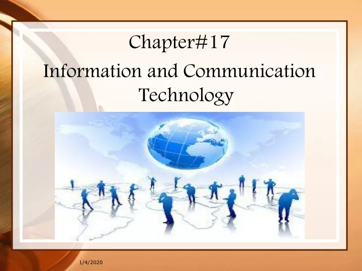 chapter 17 information and communication