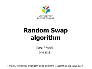 Random Swap algorithm