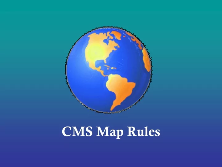 cms map rules