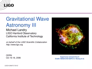 Supernova remnant Cas A Credit: NASA/CXC/GSFC/U. Hwang et al.