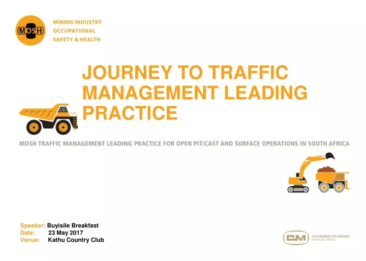 journey to traffic management leading practice