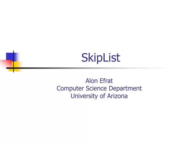 skiplist