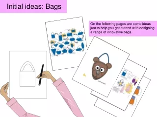 Initial ideas: Bags