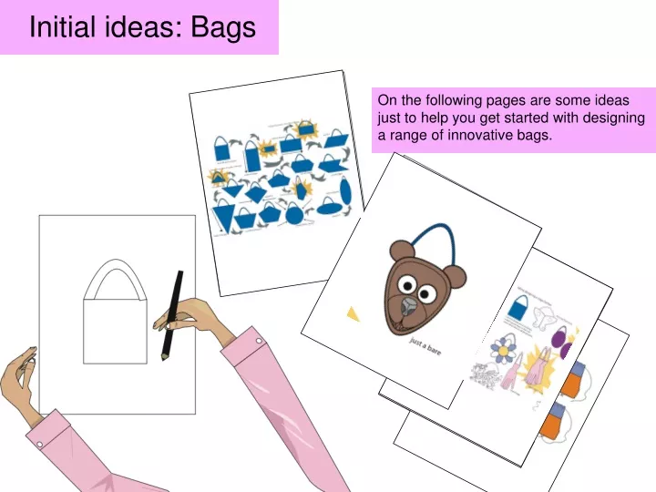 initial ideas bags