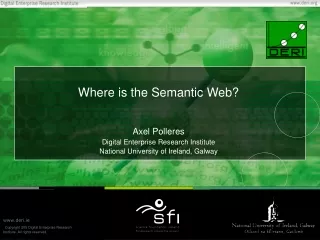 Where is the Semantic Web?