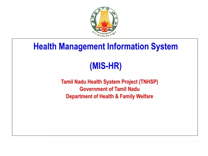 health management information system mis hr