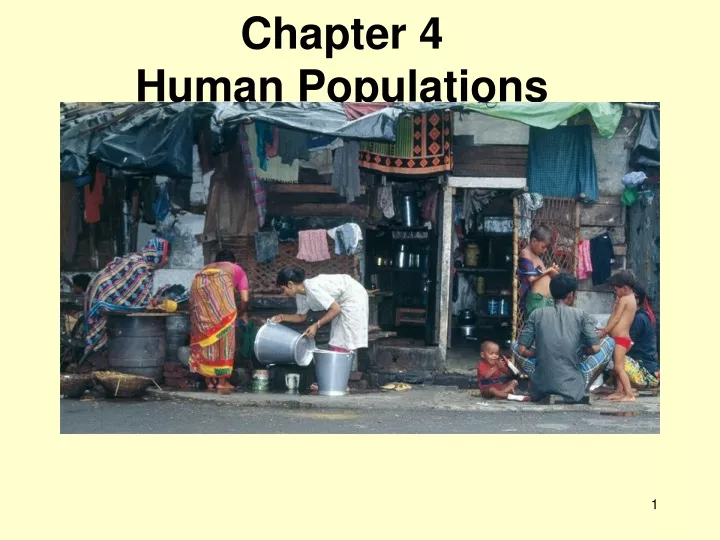 chapter 4 human populations