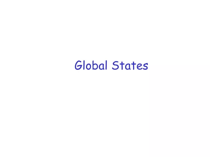 global states