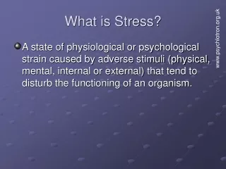 What is Stress?