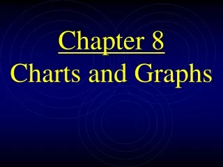 Chapter 8 Charts and Graphs