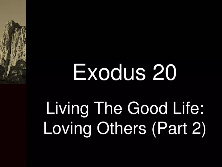 exodus 20