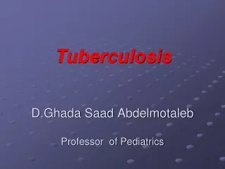 D.Ghada Saad Abdelmotaleb Professor  of Pediatrics
