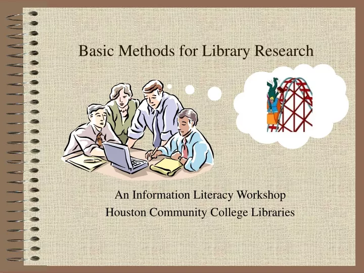 library research method meaning