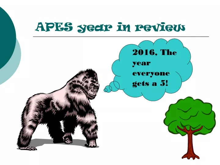 apes year in review
