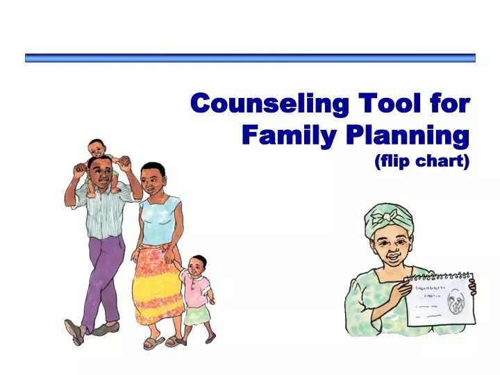 counseling tool for family planning flip chart