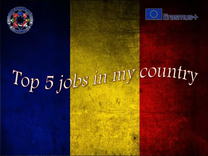 top 5 jobs in my country