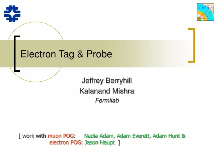 electron tag probe