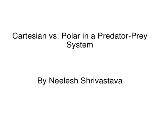 Cartesian vs. Polar in a Predator-Prey System By Neelesh Shrivastava
