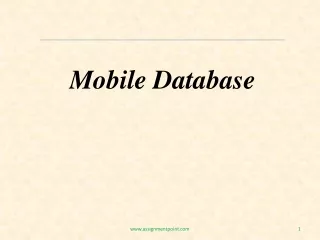Mobile Database