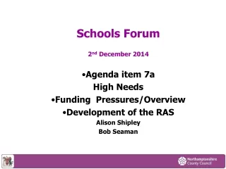 Schools Forum
