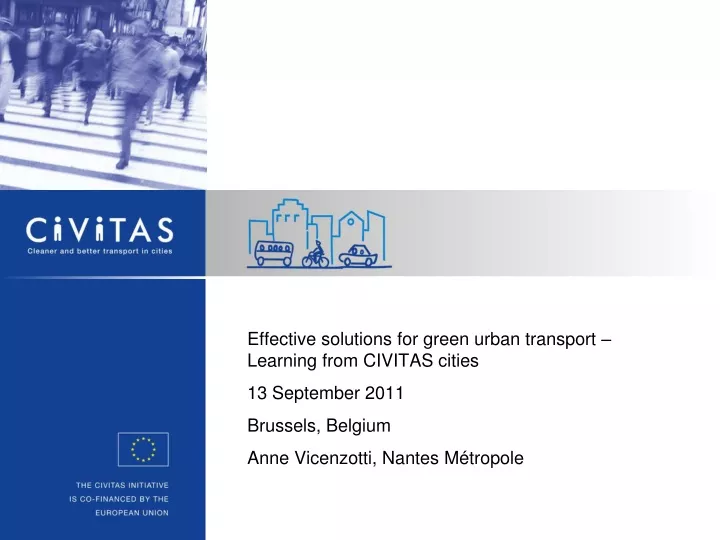 effective solutions for green urban transport