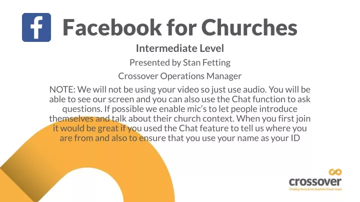 facebook for churches