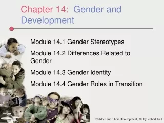 Chapter 14:   Gender and Development