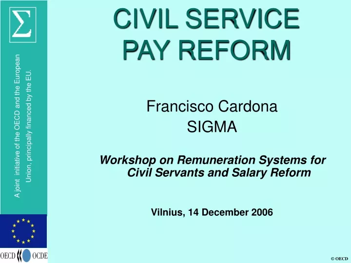 civil service pay reform