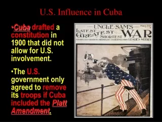 U.S. Influence in Cuba