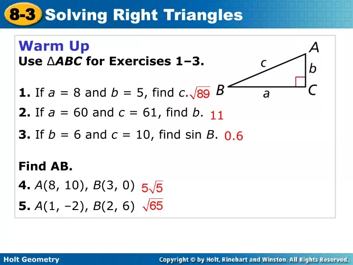 warm up use abc for exercises