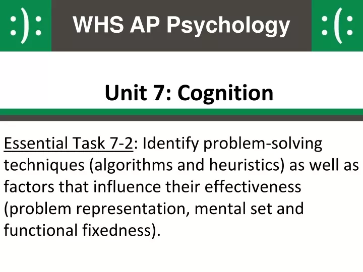 unit 7 cognition