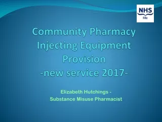 Community Pharmacy Injecting Equipment Provision -new service 2017-