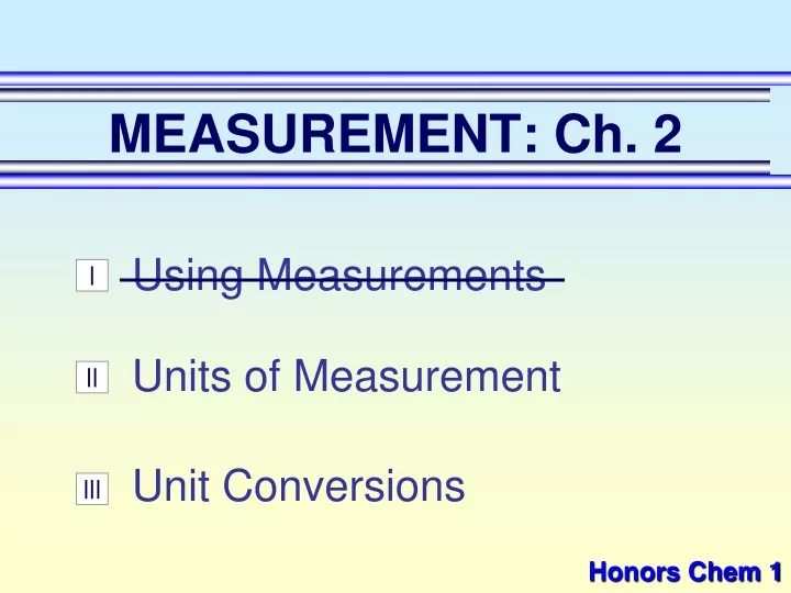 measurement ch 2