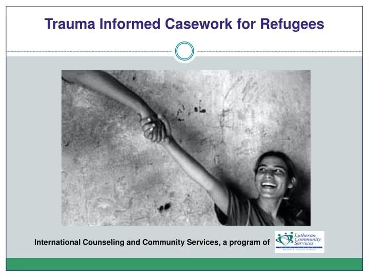 trauma informed casework for refugees