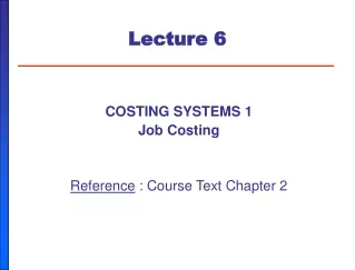 Lecture 6