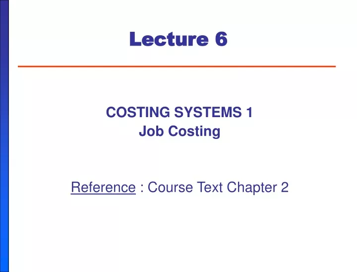 lecture 6