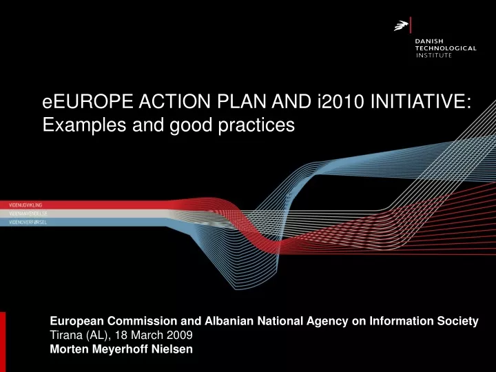 eeurope action plan and i2010 initiative examples