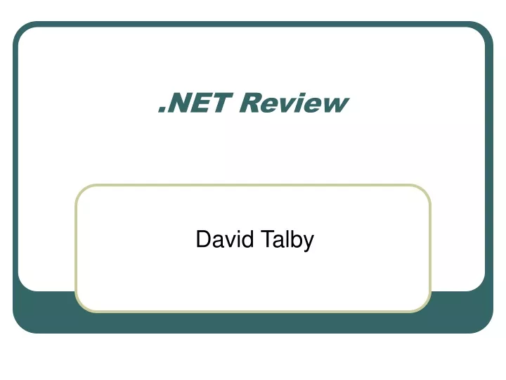 net review
