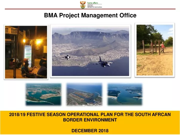 bma project management office