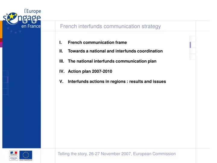 french interfunds communication strategy