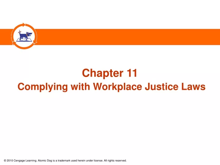 chapter 11 complying with workplace justice laws