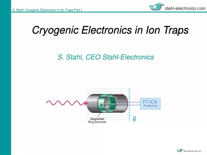 cryogenic electronics in ion traps