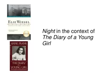 Night  in the context of  The Diary of a Young Girl