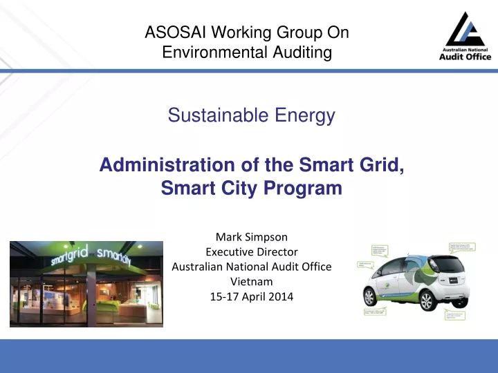 asosai working group on environmental auditing