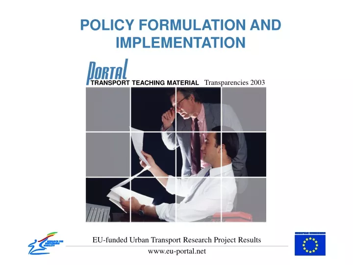policy formulation and implementation