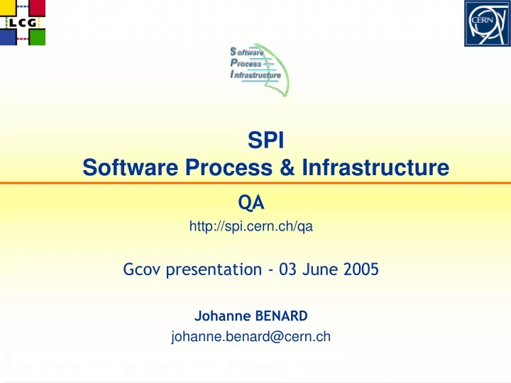 spi software process infrastructure