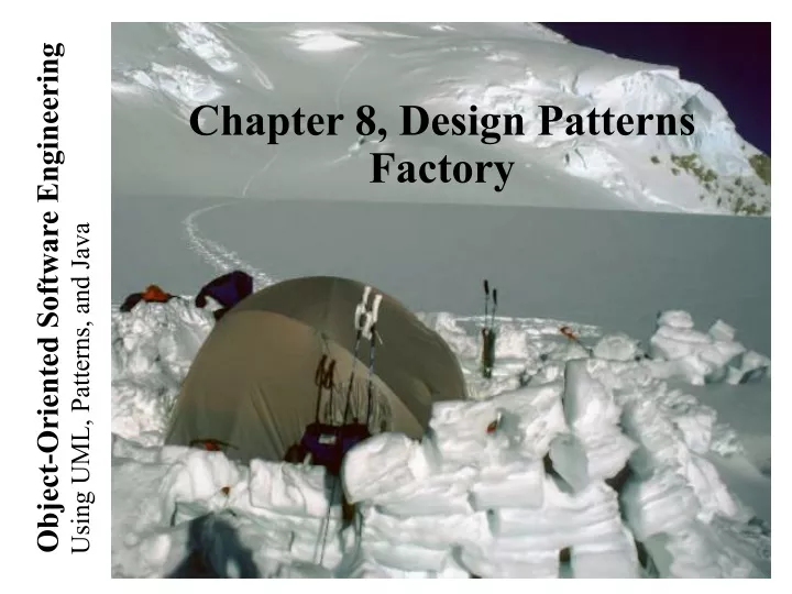 chapter 8 design patterns factory