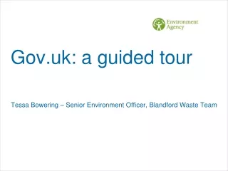Gov.uk: a guided tour